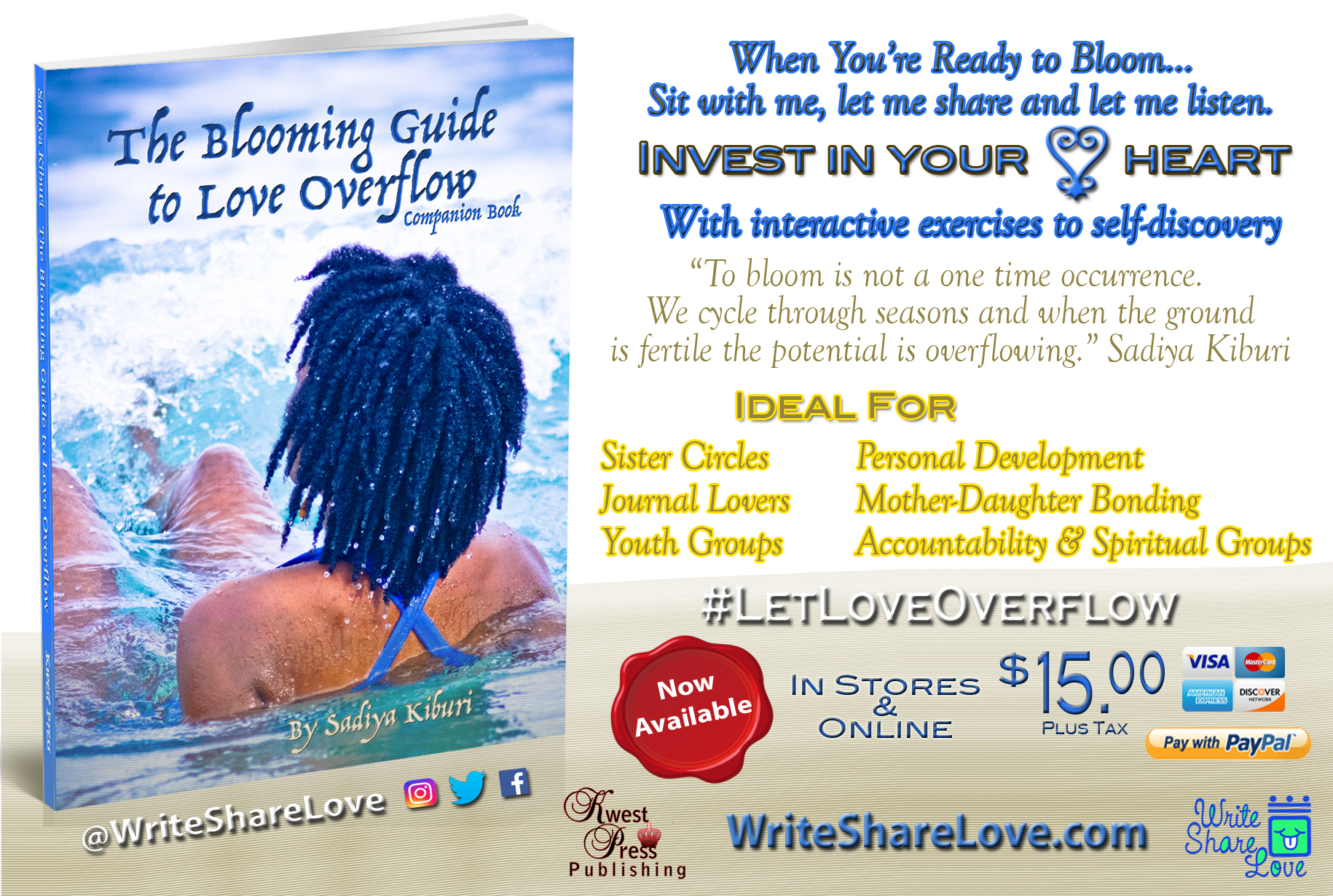 Blooming Guide Event Flyer